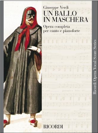 Verdi. Un ballo in maschera Klavierauszug (it) brochiert