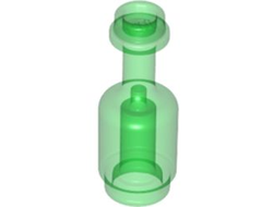 Minifigure, Utensil Bottle, Trans-Green (95228 / 6020220 / 6247364 / 6507875)