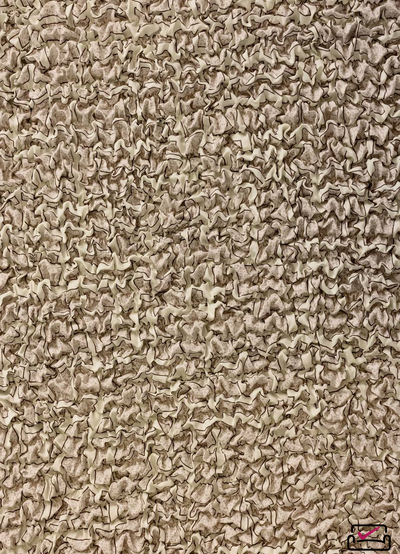 Чехол на 4хм диван Микрофибра Мираж бежевый. Защита мягкой мебели от животных.