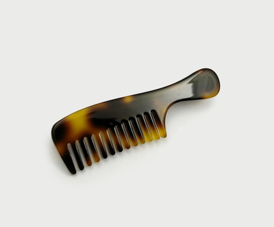 (АРТИКУЛ: 7652/9) БРОШКА ЖЕНСКАЯ "РАСЧЕСКА", В КОРИЧНЕВЫХ ТОНАХ