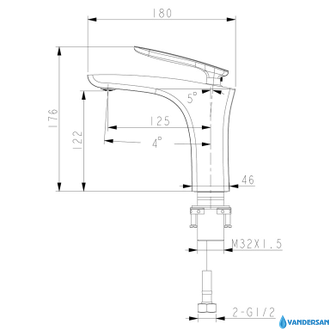 Смеситель для раковины Bellario LM6806C