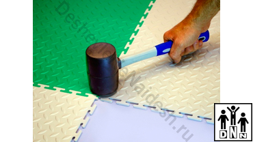 Модульная плитка ПВХ