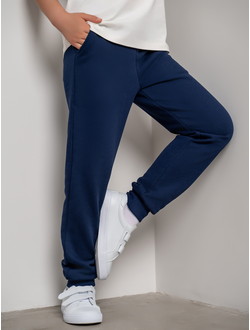 Брюки спортивные синие