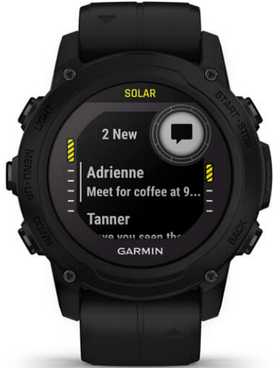 Умные часы Garmin Descent G1 Solar, черный