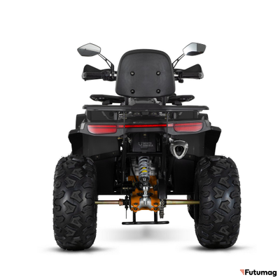 Бензиновый квадроцикл WHITE SIBERIA BARS 200CC PRO Черный