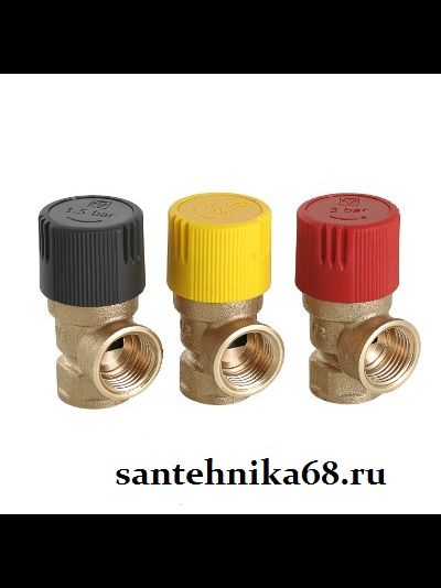 Клапан предохранительный для отопления Valtec 1,5 3 6 Бар