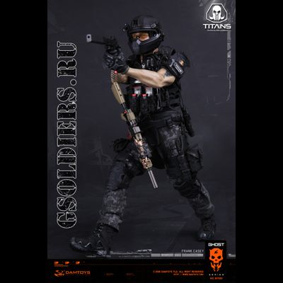 Коллекционная фигурка 1/6 GHOST SERIES - TITANS PMC - Frank Casey (SF002) - DAMToys