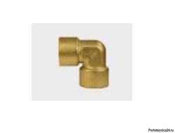 Переходник угловой 90° гайка 3/8"; гайка 3/8"