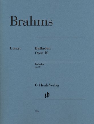 Brahms Balladen op. 10