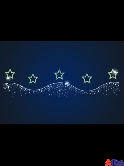 Перетяжка уличная Ночные волны