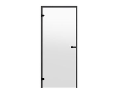 HARVIA Двери стеклянные 8/19 Black Line коробка сосна, прозрачная D81904BL купить в Ялте