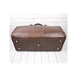 Кожаная дорожная сумка Campelli Premium brown (арт. 
4014-53)