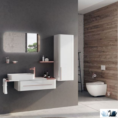 Чаша унитаза Creavit Free FE320-11MB00E-0000 подвесная, круглая, белая, матовая