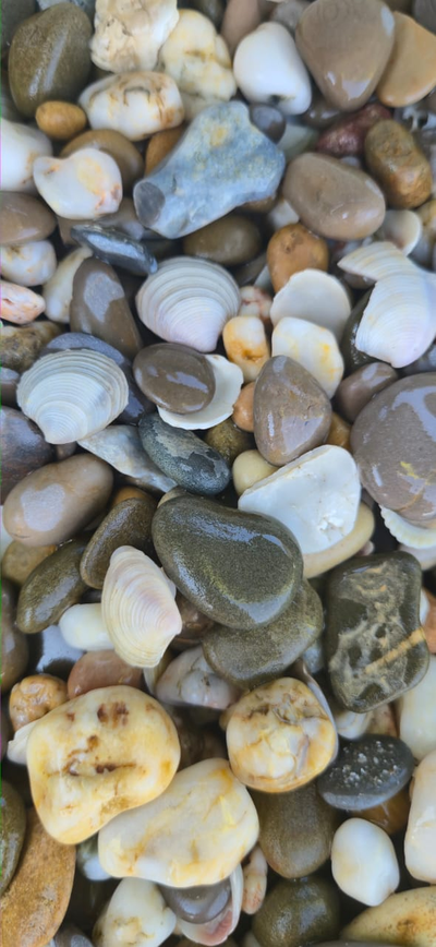 Крымская морская галька, фракция 5-10 мм