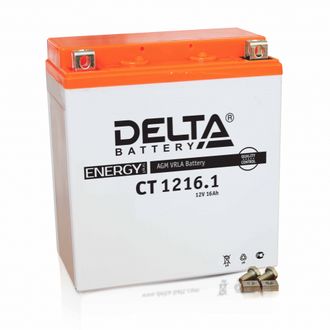 Аккумулятор Delta  CT 1216.1 (YTX16-BS,    YB16B-A)