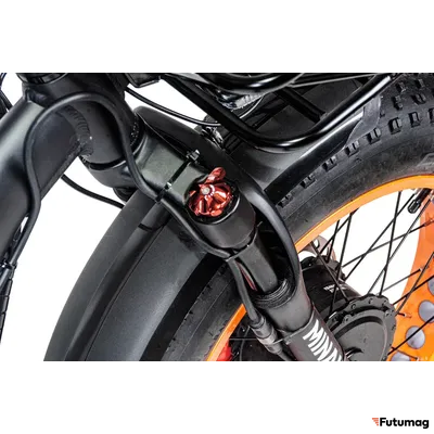 Электровелосипед Minako F11 Dual Оранжевый