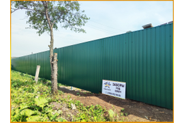 Забор из профнастила