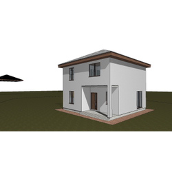 Двухэтажный дом с тремя спальнями 109м² (S105)