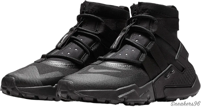 NIKE AIR HUARACHE GRIPP BLACK Sneakers96 shop.ru