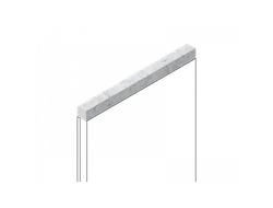 Молдинг D12V1 W50 ПОЛИСТИРОЛ HI WOOD 12мм х 12мм х 2,7м.