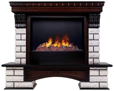 Электрокамин Country Rock AO с очагом 3D Cassette 630