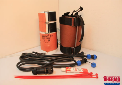 Комплект подогрева фильтра d>70-85мм h>110-300мм 220 В (100 Вт) (терм.50/10)