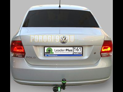 Фаркоп Лидер-Плюс на седан и лифтбек для Volkswagen Polo/Skoda Rapid 2009-2019