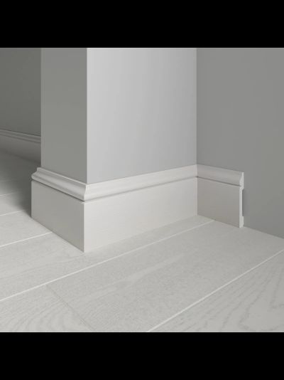 Напольный плинтус Decor-Dizayn 005-75, влагостойкий, ударопрочный, 2,4 метра