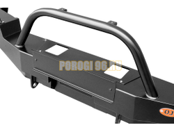 Передний силовой бампер серии Трофи на Jeep Wrangler JК 2007-2018, JL 2017- (02.206.03)