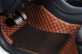 Пошив премиальных 3D ковриков из экокожи