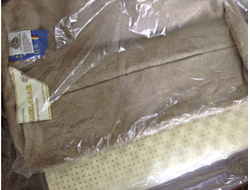 наволочка из чистой живой шерсти Верблюд Серебристый (К) - на контурную подушку 35х70 см