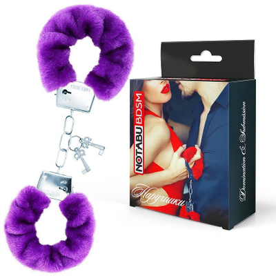 NTB-80678 Наручники цвет фиолетовый Notabu
