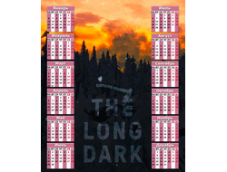 Календарь настенный The Long Dark, Лонг Дарк №5
