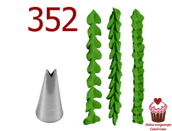 Насадка 352 листик