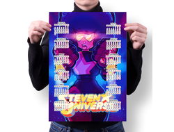 Календарь настенный Вселенная Стивена, Steven Universe №18