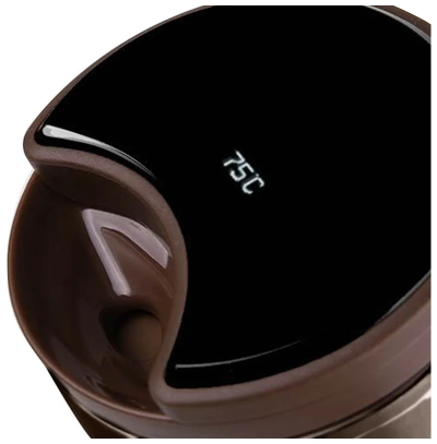 Термокружка Xiaomi Kiss Kiss Fish Moka Smart Cup Oled 430ml S-U45CW Grey