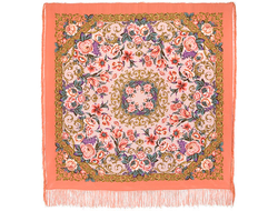 Павловопосадский платок Королевский бал 1470-3