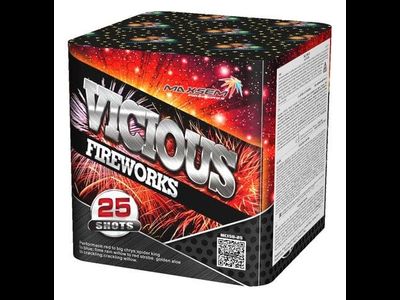 Батарея салютов VICIOUS FIREWORKS MC150-25 MAXSEM | Neva-Salut.com