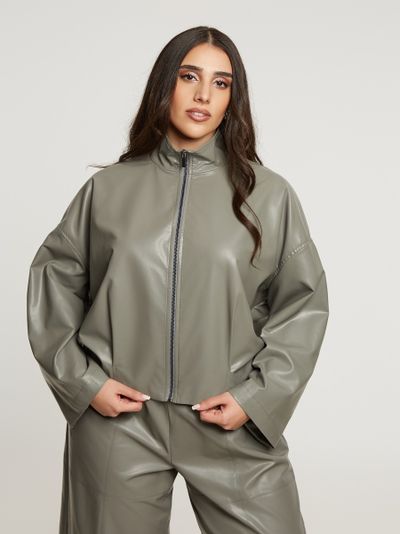 Куртка из экокожи