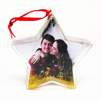 Шар елочный под полиграфическую вставку, елочные шары под вставку фото, шар елочный акриловый