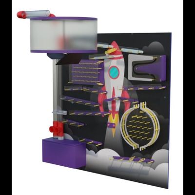 Пневмостена с шаропадом «Ракета»