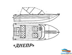 Тент на лодку ДНЕПР