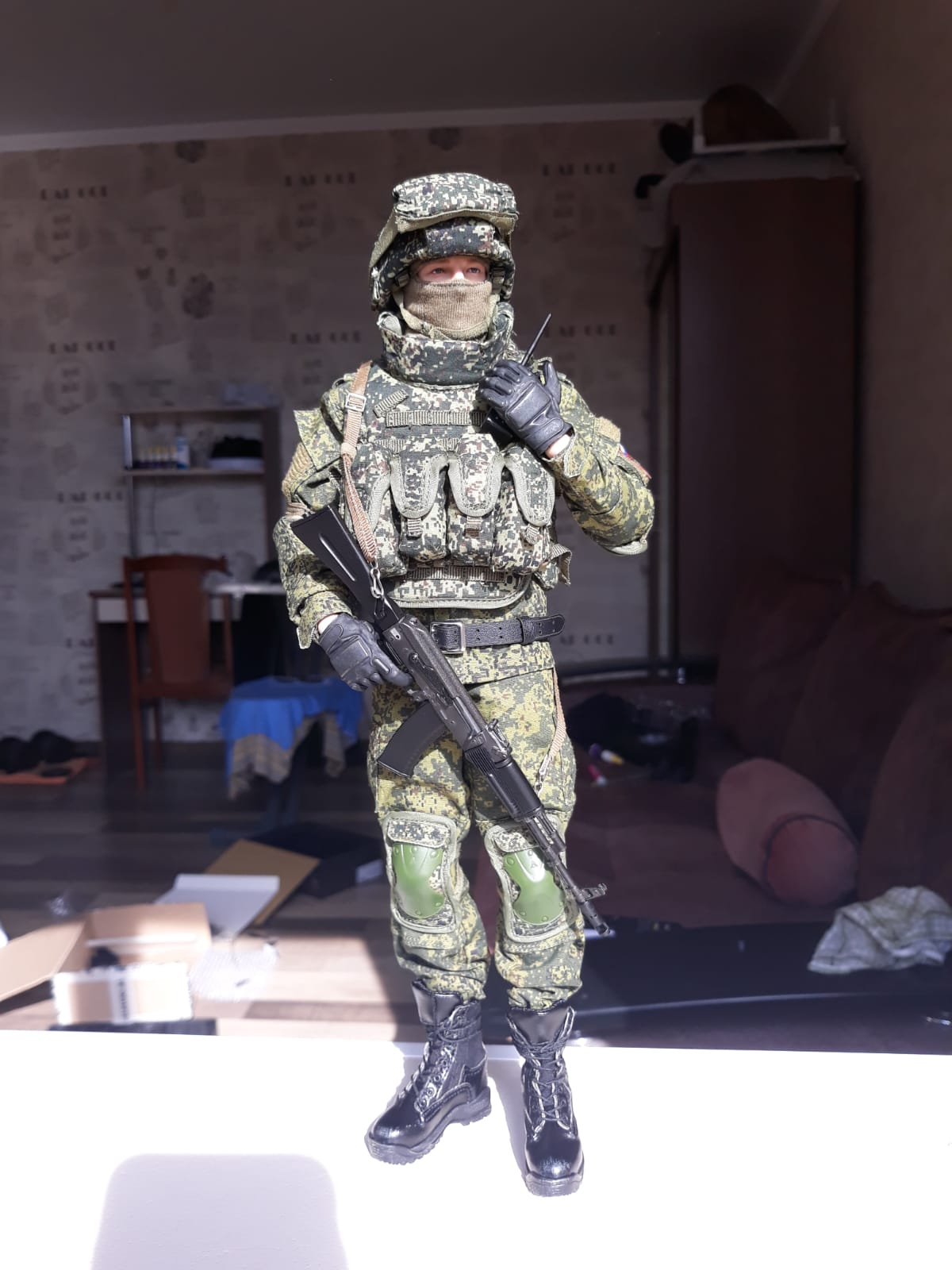 ダムトイズ 1/6 RUSSIAN MILITARY POLICE 78086 Боец военной полиции ВС РФ в Сирии - Коллекционная ФИГУРКА 1