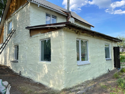 Утепление стен и фасада пенополиуретаном