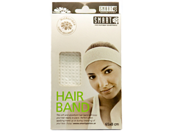 SMART Повязка для волос. Размер 65х8 см. Цвет: Белый. Арт. 7306