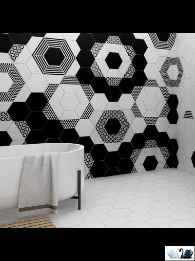 Декор Керама Марацци Буранелли NT\A199\SG2300 универсальный керамический шестиугольник