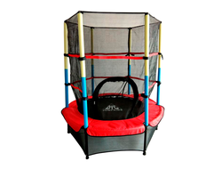 Батут детский с сеткой DFC Trampoline Fitness 55INCH-TR-E