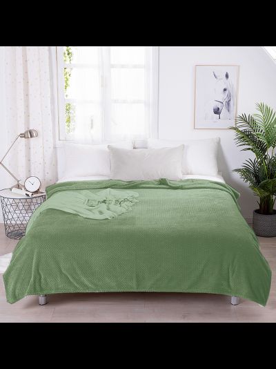 Плед TANGO "Spiga" фланель полутороспальный 150x200 SP1520-11