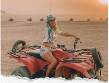 POPOŁUDNIOWE MOTO SAFARI Z HURGHADY