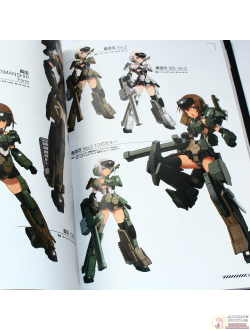 Оригинальный Арт Бук Fumikane Shimada Art Works Mecha Musume Book II